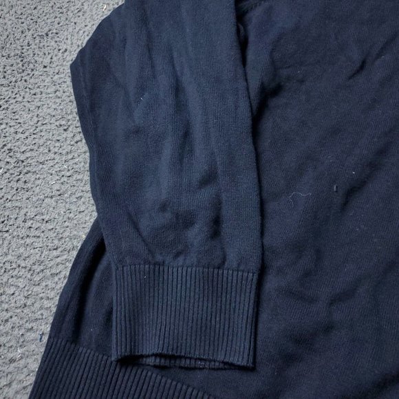 Tommy Hilfiger V Neck Sweater Mens XL Blue - Picture 7 of 12